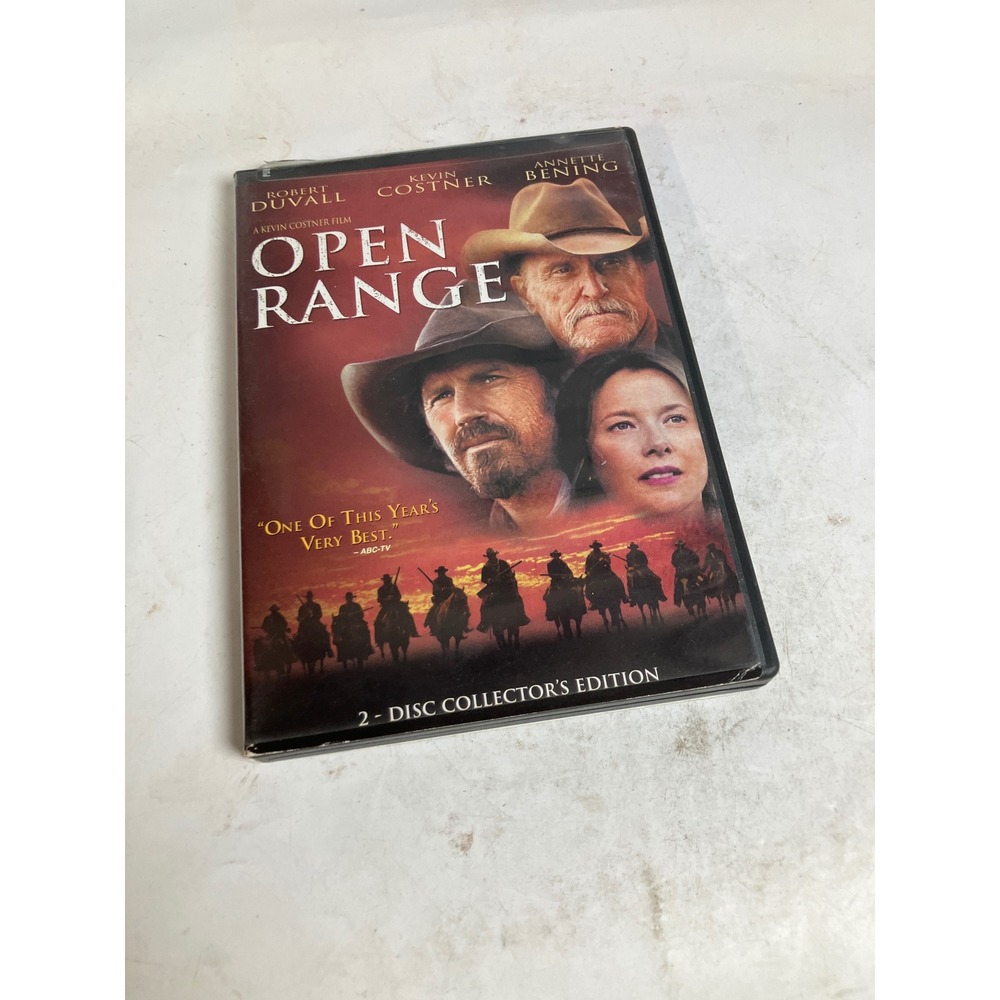 Open Range DVD 2 Disc Collectors Edition Robert Duvall Kevin Costner Western